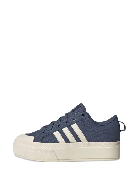 Galaxie sneakerși Adidas Lite Racer cu platformă cu picior lat albastru