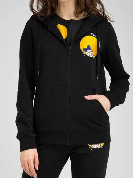 Толстовка Love Moschino черная