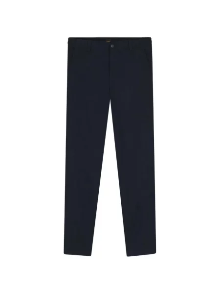 Pantaloni Boss cu autograf albastru