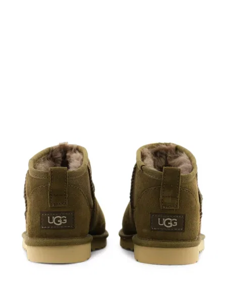 Ghete desert Ugg din piele clasici verde