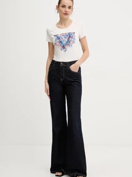 Guess tricou bej