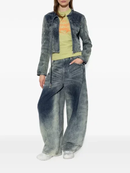 Tricou Diesel cu imagine verde