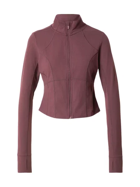 Fabletics Jachetă de trening STORM bordeaux roșu