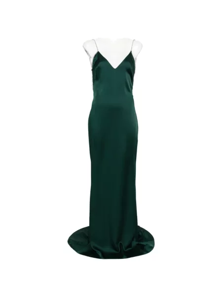 Rochie Tom Ford cu spatele deschis verde