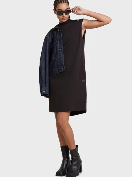 Костюмна сукня G-star Raw чорна