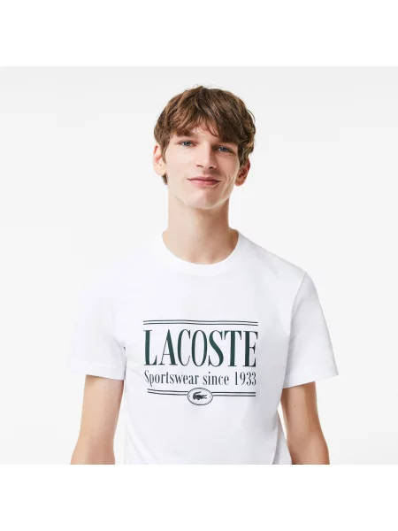 Футболка Lacoste белая