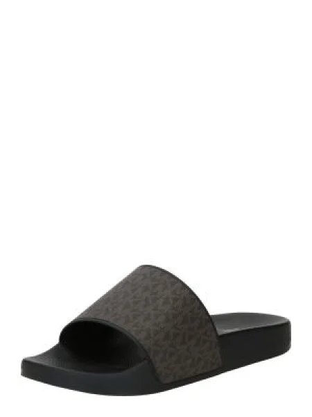 Michael Kors Saboți JAKE ciocolatiu negru