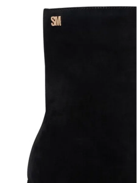 Steve Madden Škornji Flares črna