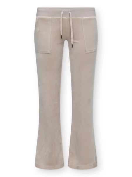 Juicy Couture Petite Pantaloni LAYLA kitt alb