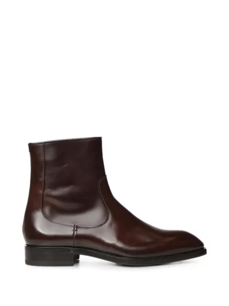 Botine Lardini din piele maro