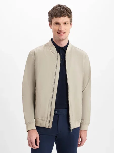 Nils Sundström Bluza Mężczyźni jednolity 48 beżowy