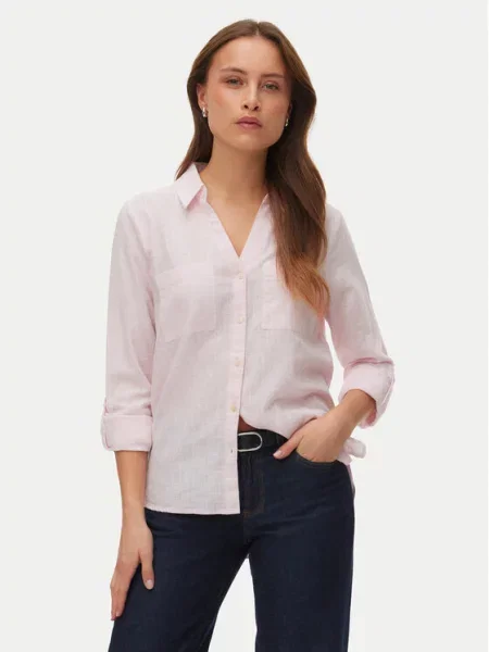 Vero Moda Πουκάμισο Islunn ροζ