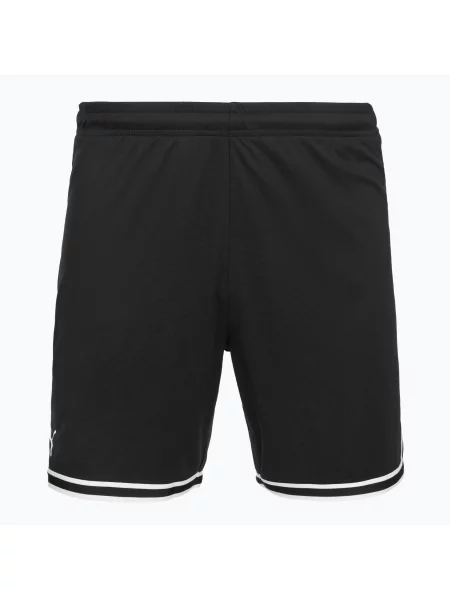 Pantaloni scurți de baschet pentru bărbați PUMA Hoops Team Game puma black negru