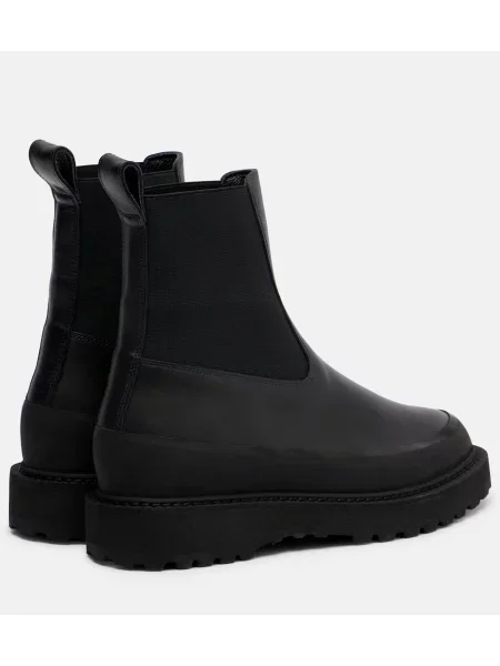 Botine chelsea Le Monde Beryl din piele negru