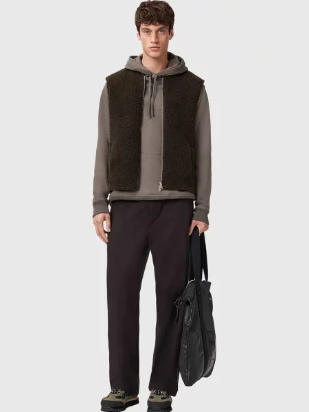 Безрукавка AllSaints OTIS демісезонна зелений