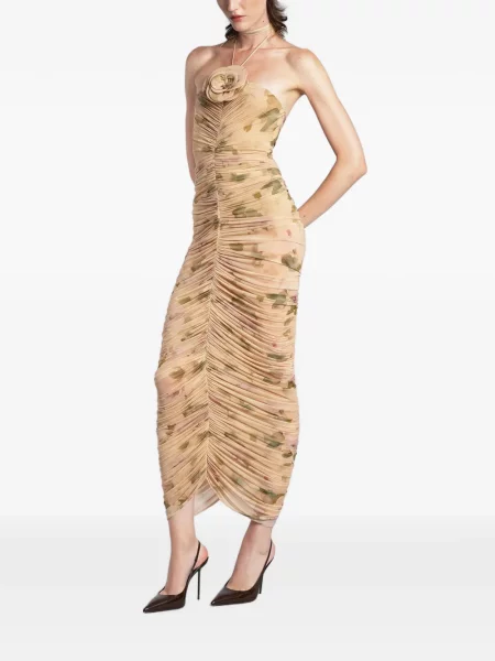 Rochie midi Magda Butrym cu model floral cu imagine