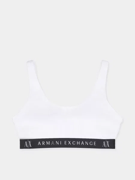Armani Exchange Бюстгальтер білий
