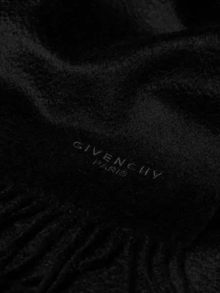 Fular Givenchy din cașmir negru