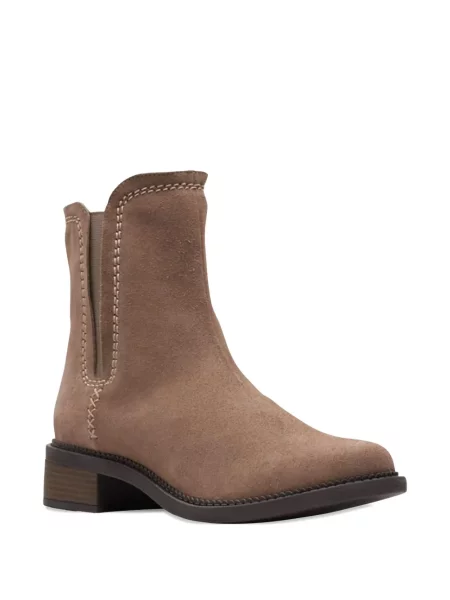 Botine Clarks maro