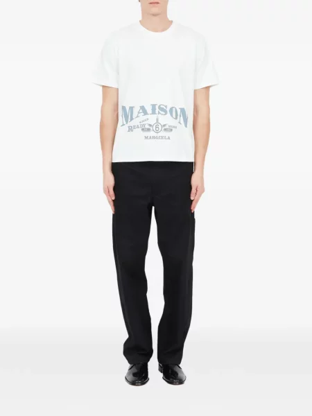 Tričko Mm6 Maison Margiela biela