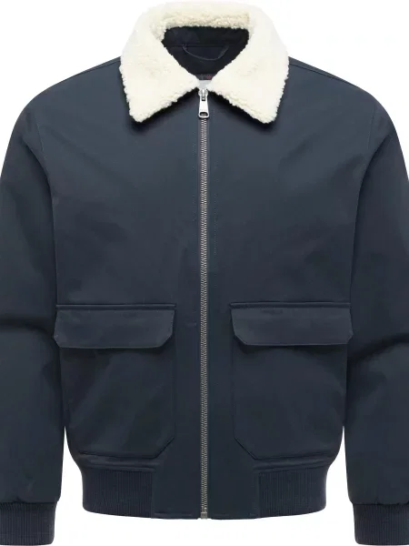 Ragwear Geacă funcțională Newys Y bleumarin / natural alb