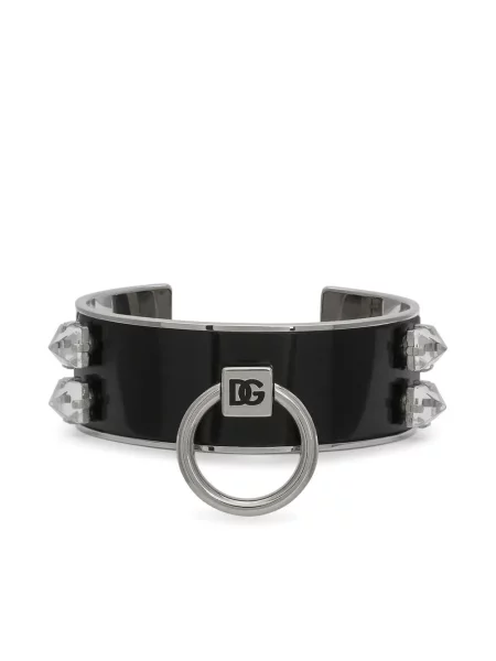 Brăţară Dolce & Gabbana de cristal argintiu