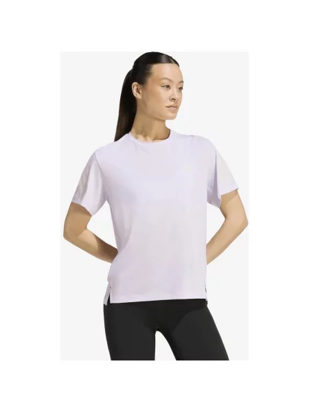 Koszulka adidas Running CLIMACOOL z krótkim rękawem jasny XS fioletowy