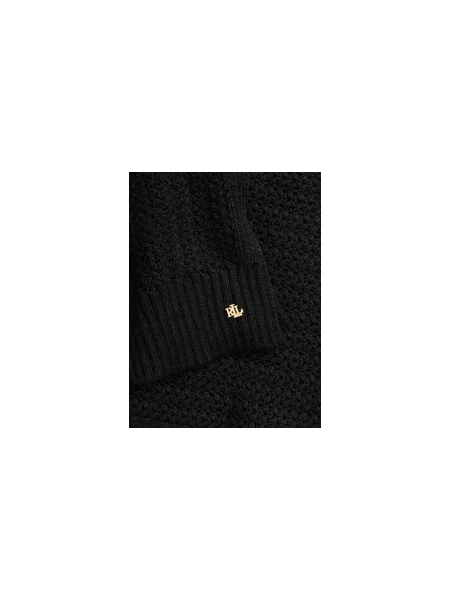 Set čiapka a šál LAUREN RALPH LAUREN čierna