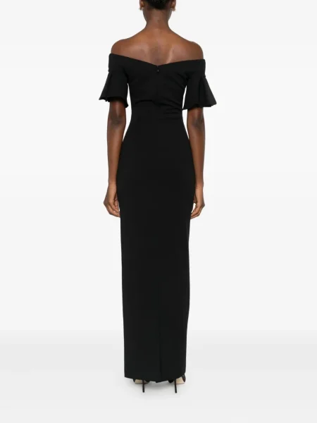 Rochie maxi Solace London de costum negru