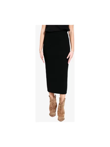 Spódnica Weekend Max Mara z wysoką talią czarna