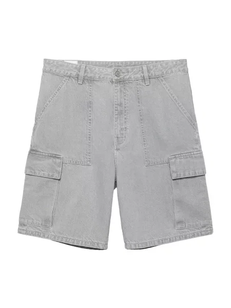 Pull&Bear Džíny s světle šedá