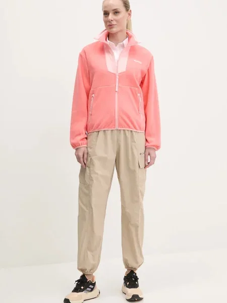 Columbia bluza sportowa Sequoia Grove wzorzysta różowy