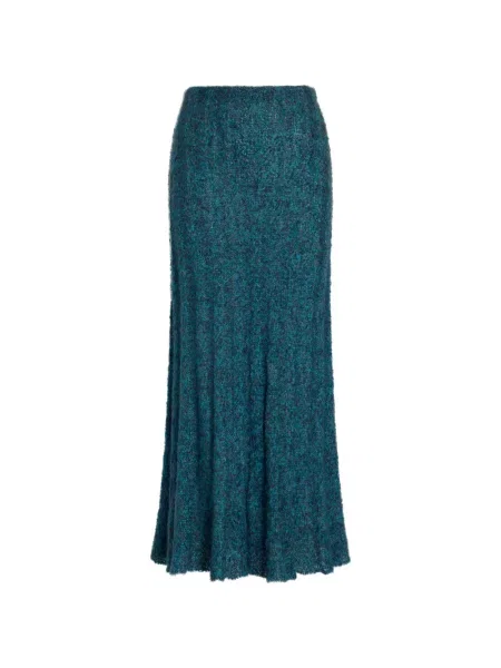 Fustă Proenza Schouler de mohair albastru