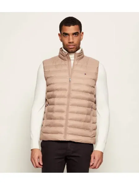 Tommy Hilfiger Vestă elegantă bej