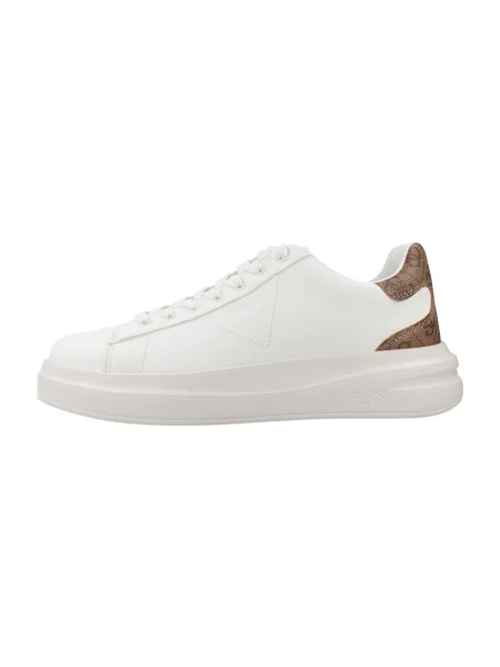 Sneakerși Guess alb
