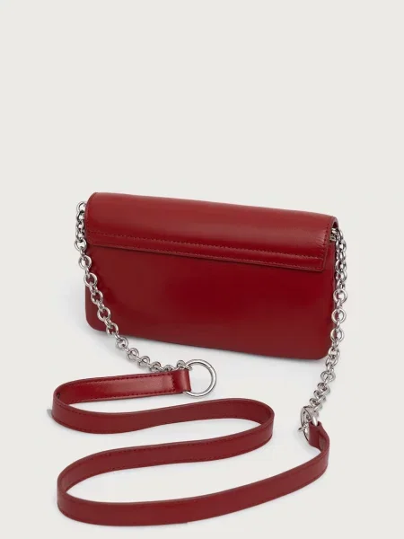 MARC JACOBS torebka skórzana SCENE czerwona