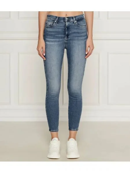 Tommy Jeans Blugi SYLVIA | Skinny fit albastru