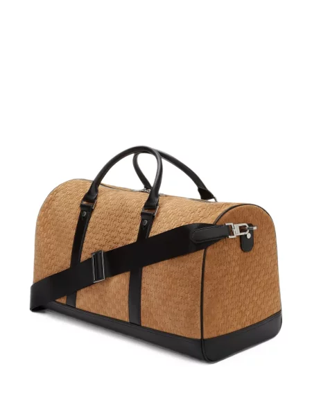 Τσάντα Karl Lagerfeld K/Monogram σουέτ καφέ