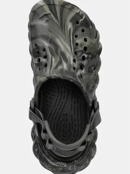Crocs papucs Echo Marbled Clog zöld