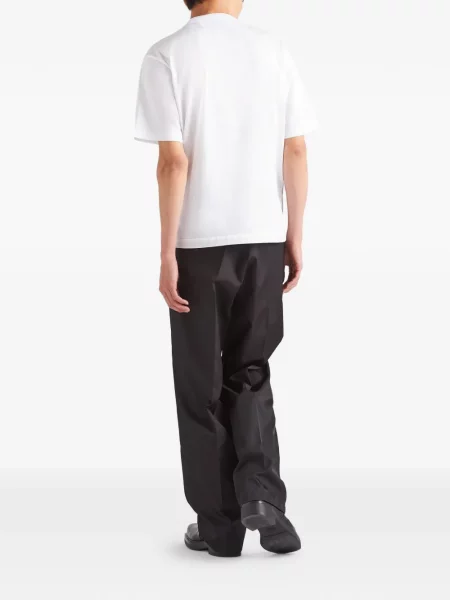 Tricou Prada alb