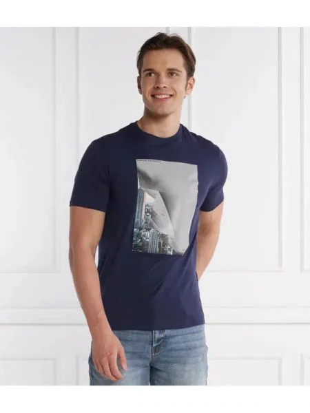 Armani Exchange Póló kék