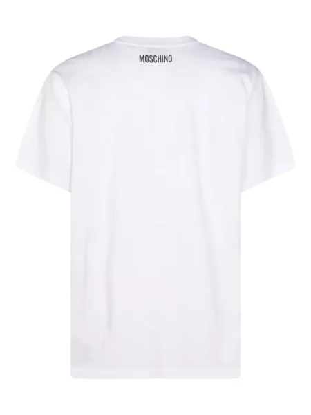 Tricou Moschino cu imagine alb