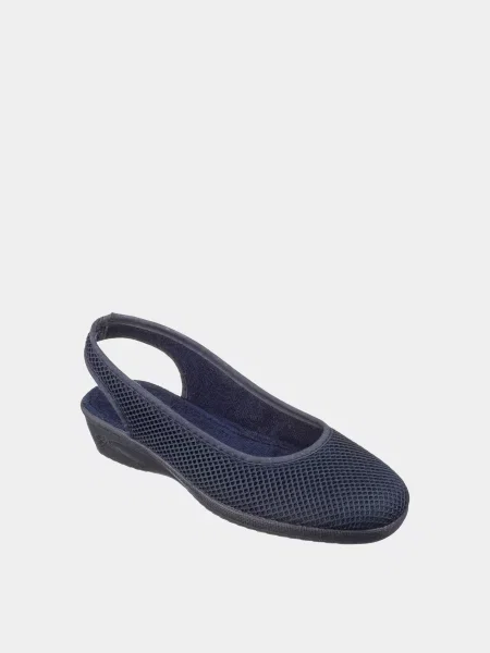 Повседневные сабо Casual синие