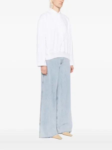 Hanorac cu glugă Jacquemus alb