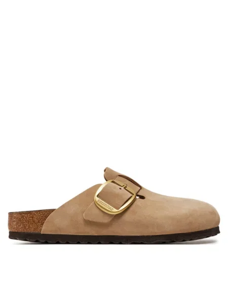 Pantofle Birkenstock béžové