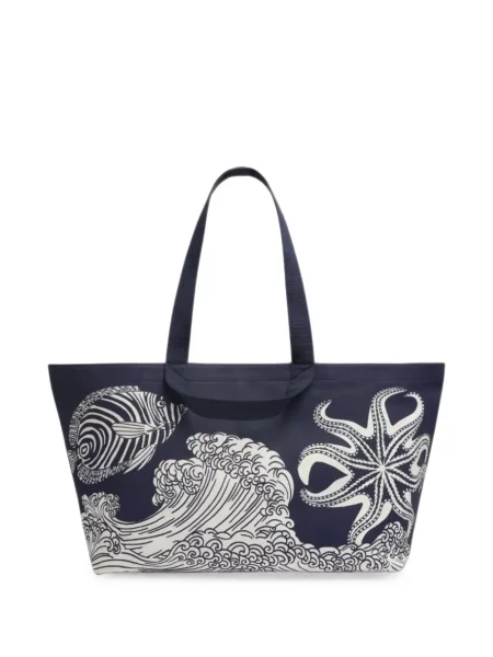 Geantă shopper Inoui Editions cu imagine albastru