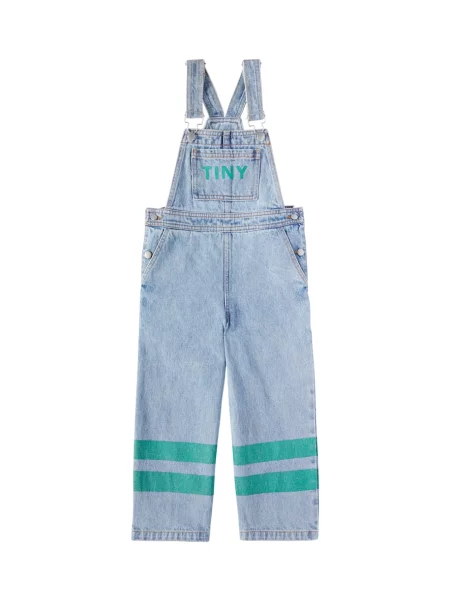Τζιν φόρμα Tinycottons μπλε