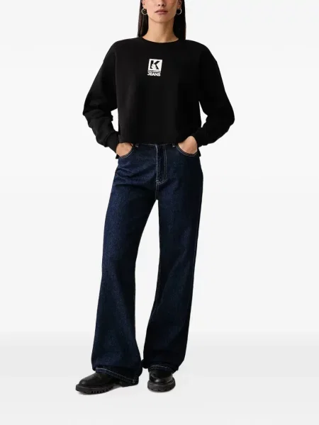 Суитчър Karl Lagerfeld Jeans с принт черно