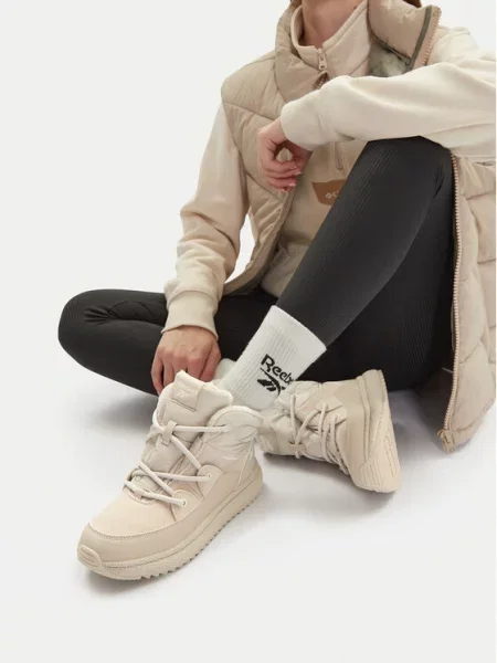 Sniego batai Reebok smėlio