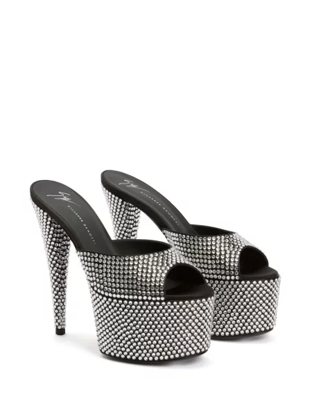 Sandale Giuseppe Zanotti cu platformă negru
